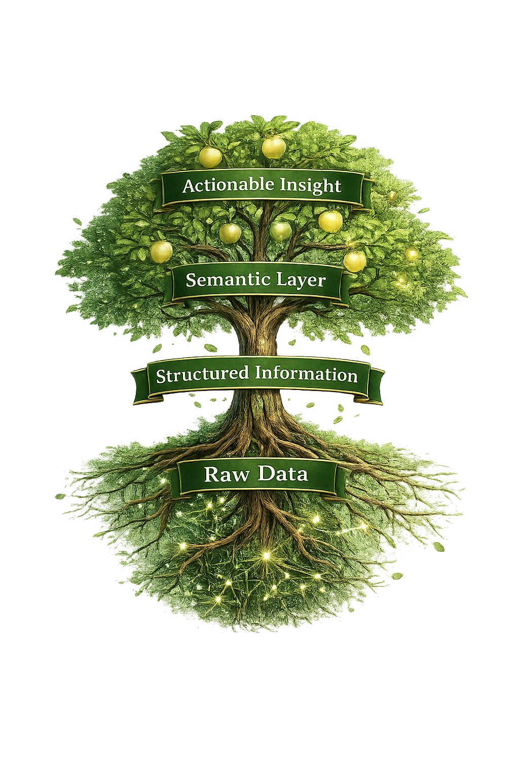 Data transformation tree diagram